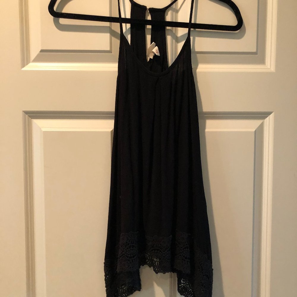 Black Women's Blouse Tank
